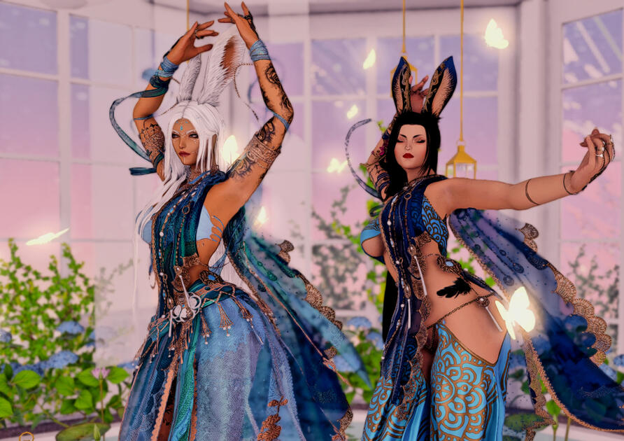 Brae and Lynnaes dancing